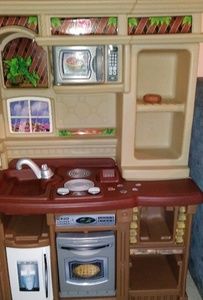 A play kitchen